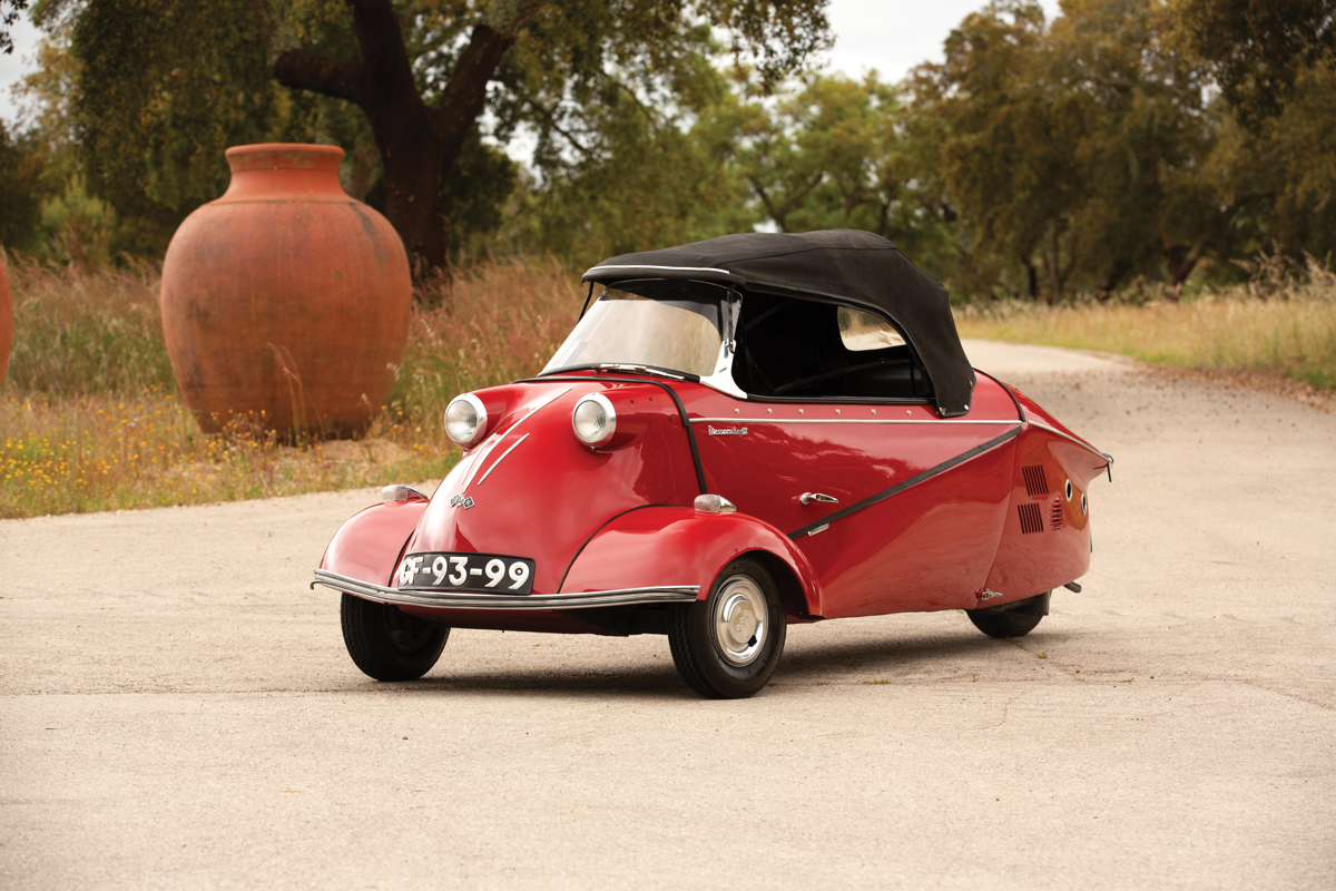 1961 Messerschmitt KR201 Roadster offered at RM Sotheby’s The Sáragga Collection live auction 2019
